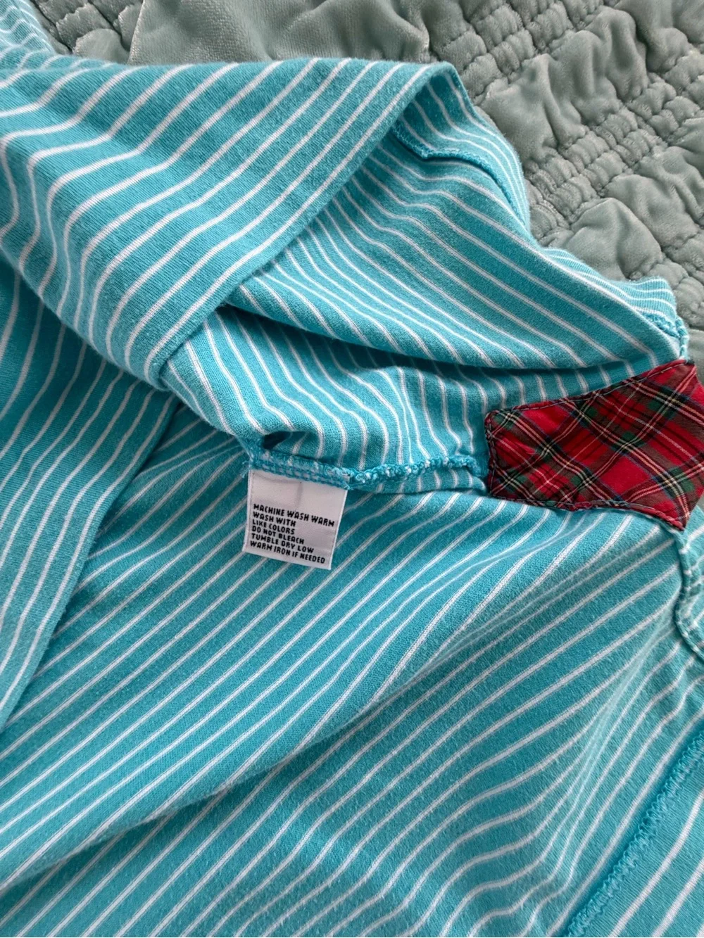 Ralph Lauren Men's Mint Striped Performance Polo-Large